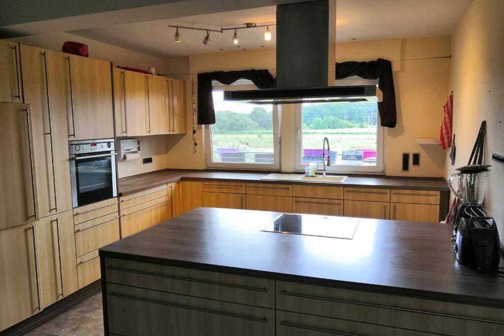 Apartamento Bohmte Zuhause Mit Aussicht Exterior foto